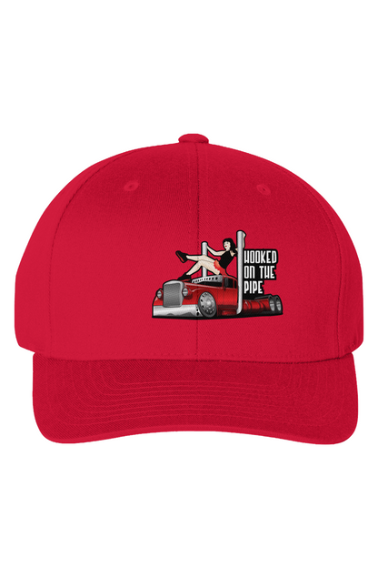 Hooked on the Pipe Cotton Blend Cap