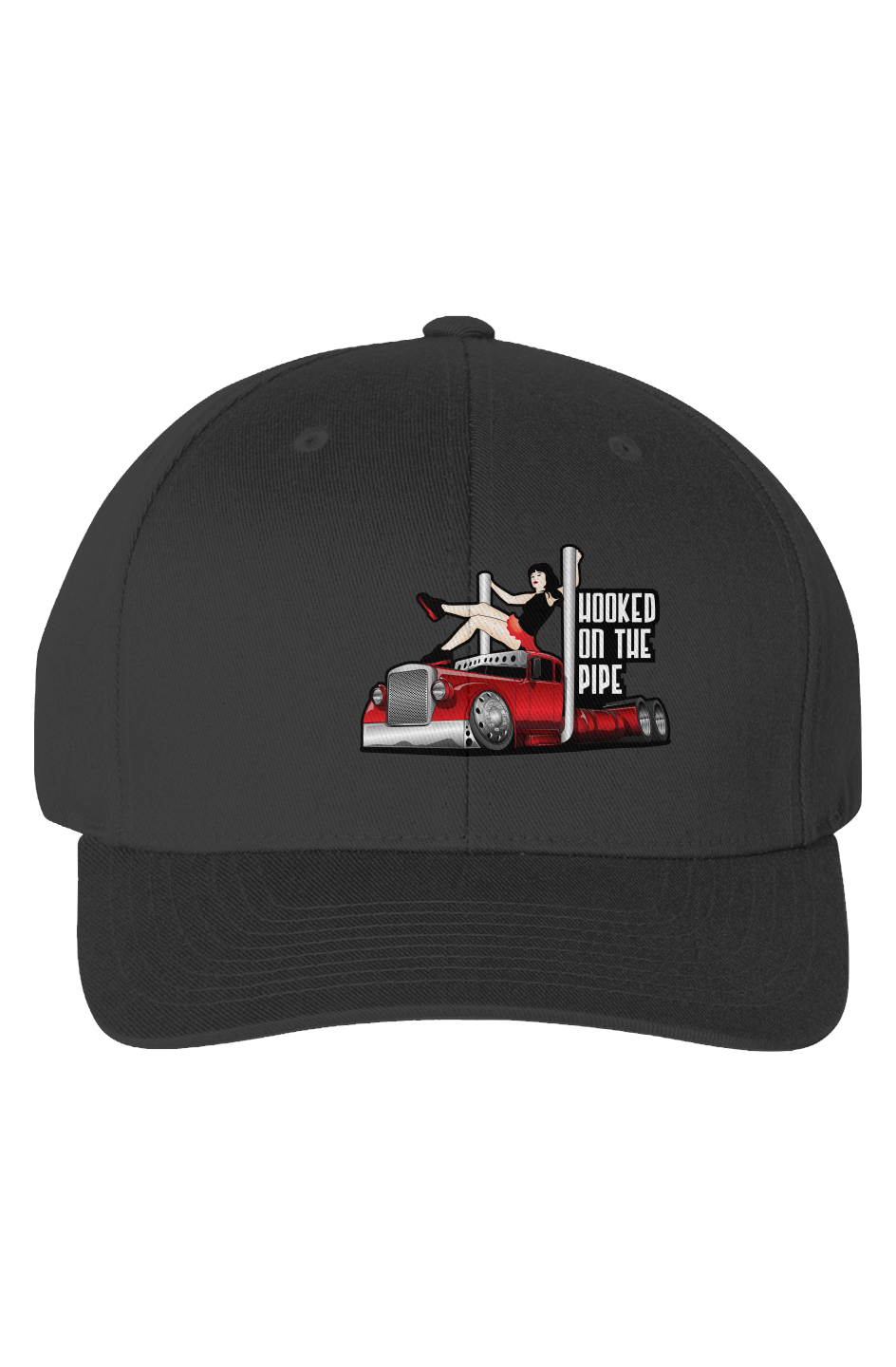 Hooked on the Pipe Cotton Blend Cap