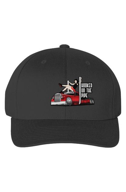 Hooked on the Pipe Cotton Blend Cap