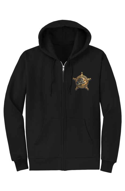 Deadly Custom Full Zip Hooded Sweatshirt