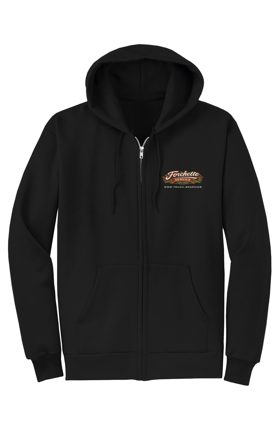 Notel Motel Core Fleece Full Zip Hooded Sweatshirt