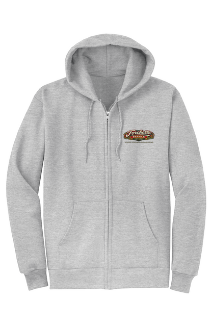 Notel Motel Core Fleece Full Zip Hooded Sweatshirt