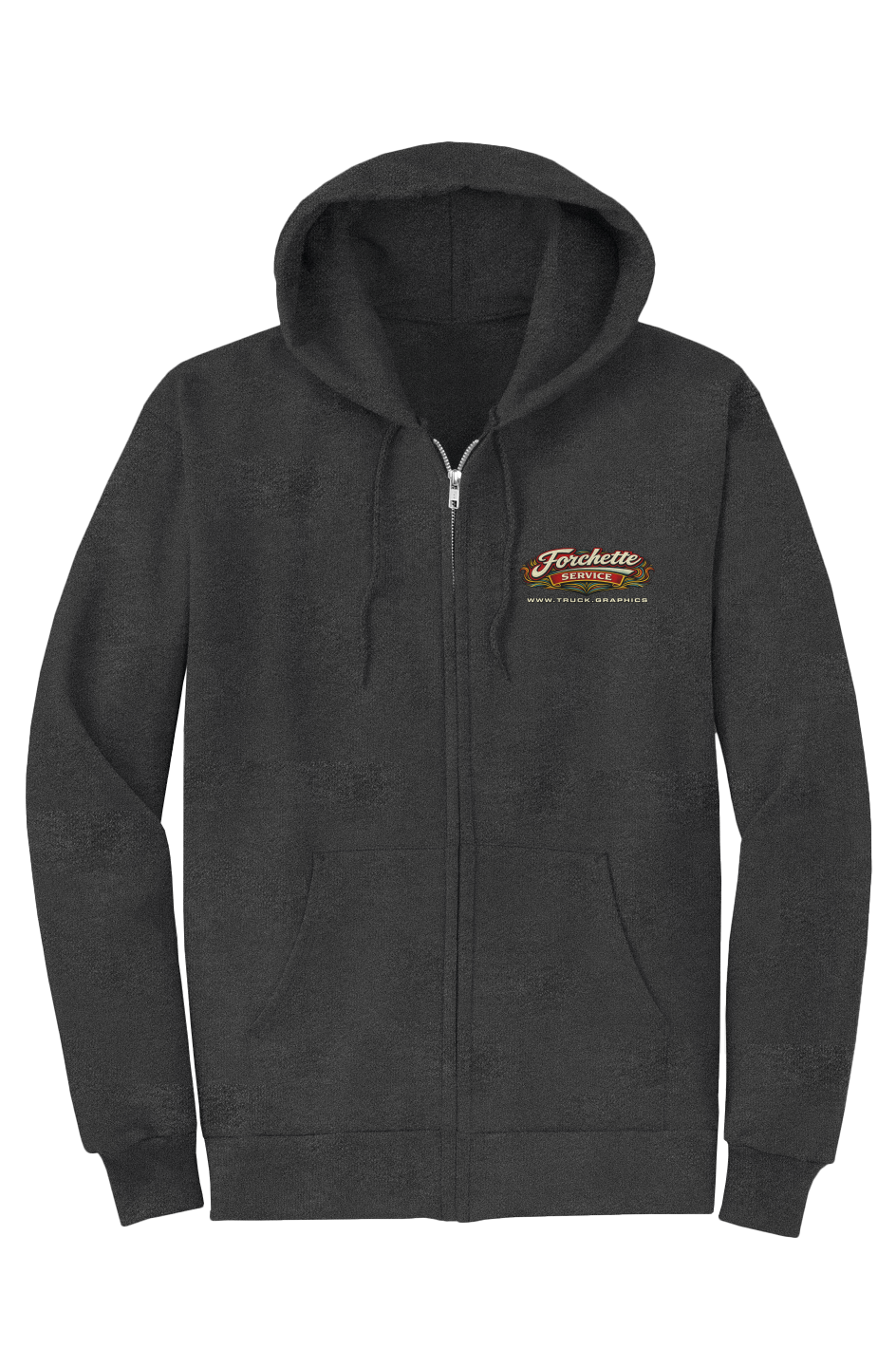Notel Motel Core Fleece Full Zip Hooded Sweatshirt