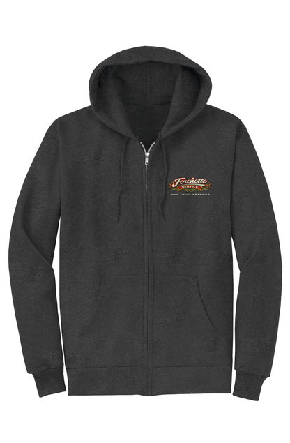 Notel Motel Core Fleece Full Zip Hooded Sweatshirt